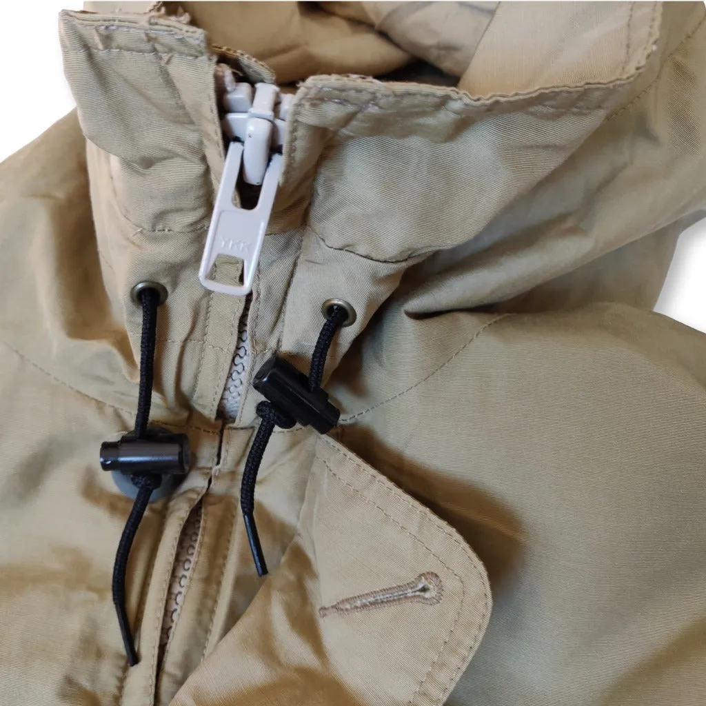 1986 beige Canada Goose x Museum arctic heli parka