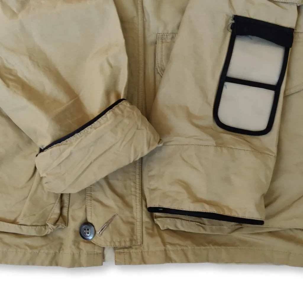 1986 beige Canada Goose x Museum arctic heli parka