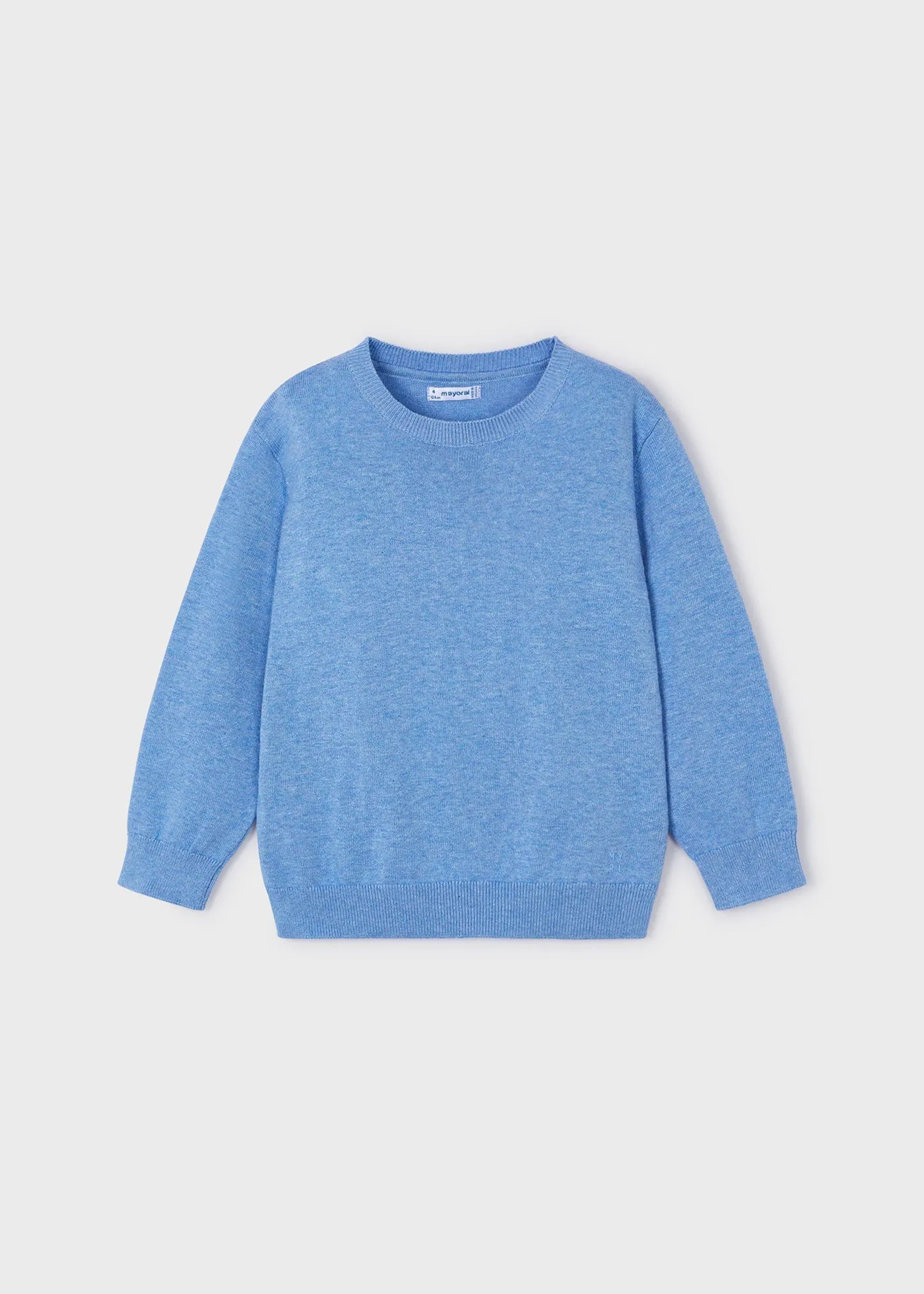 311 - Basic crew neck jumper for boy - H. Ocean