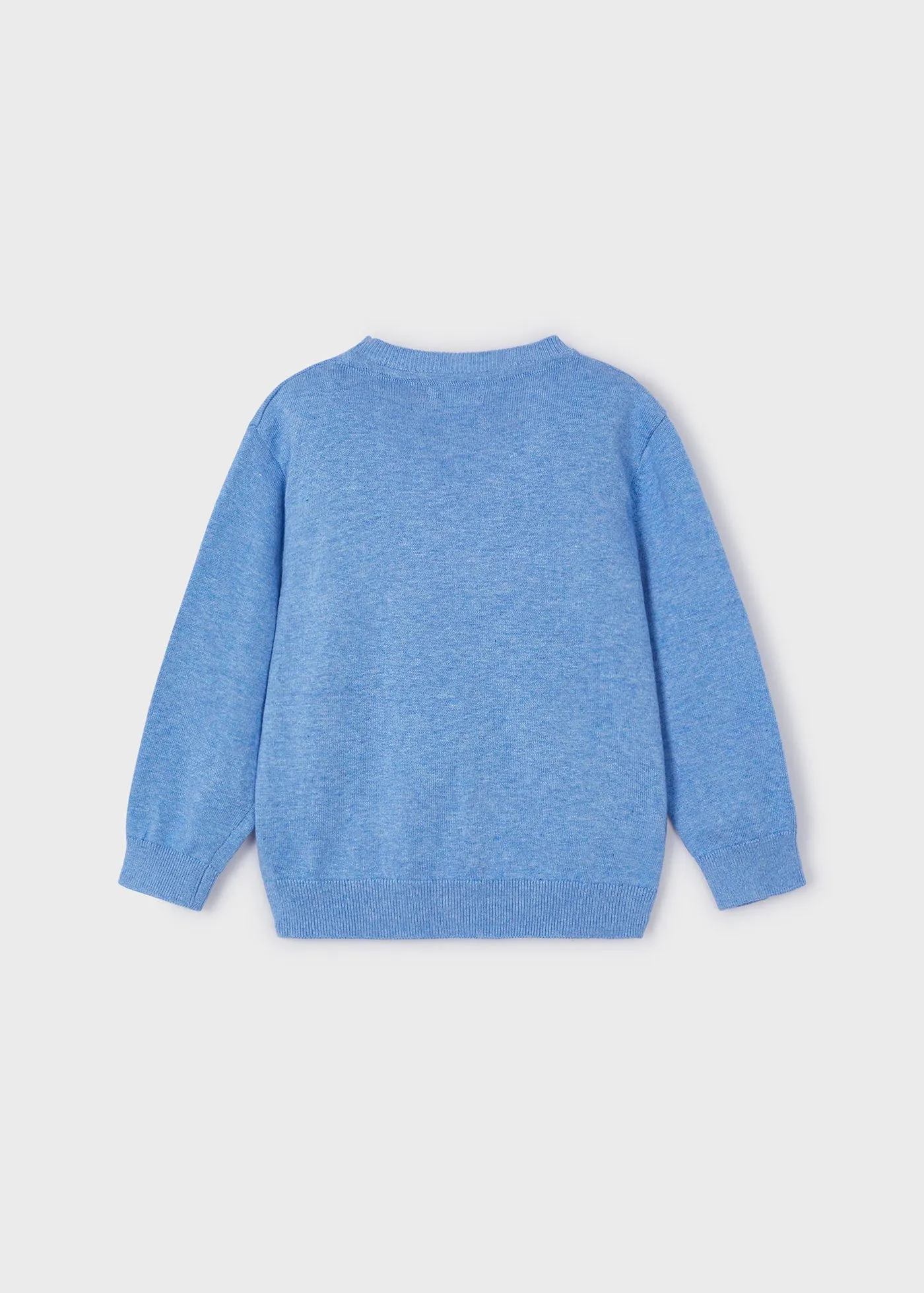 311 - Basic crew neck jumper for boy - H. Ocean