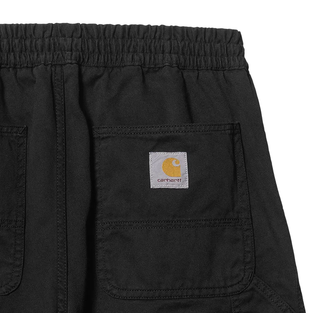 CARHARTT WIP FLINT SHORT // BLACK (GARMENT DYED)