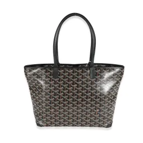 Goyard Black Goyardine Canvas Artois PM