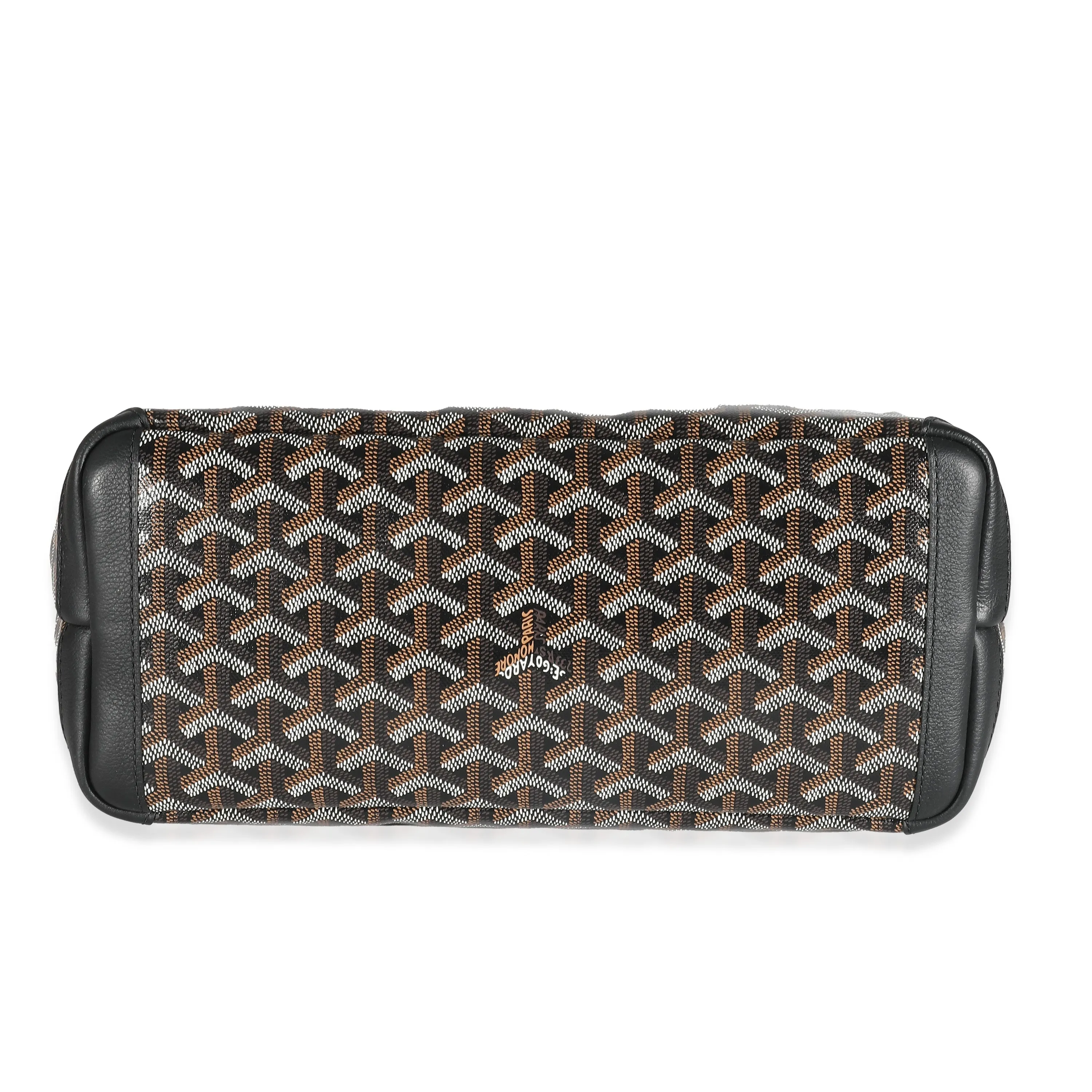 Goyard Black Goyardine Canvas Artois PM