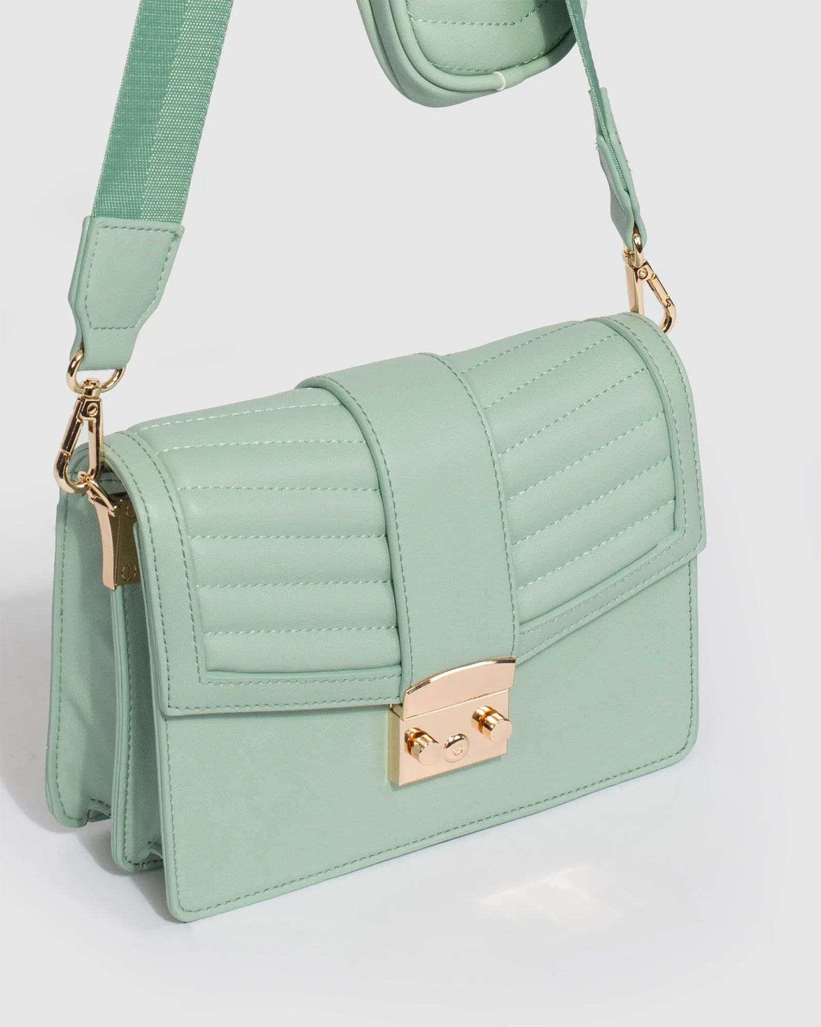 Green Adeana Crossbody Bag