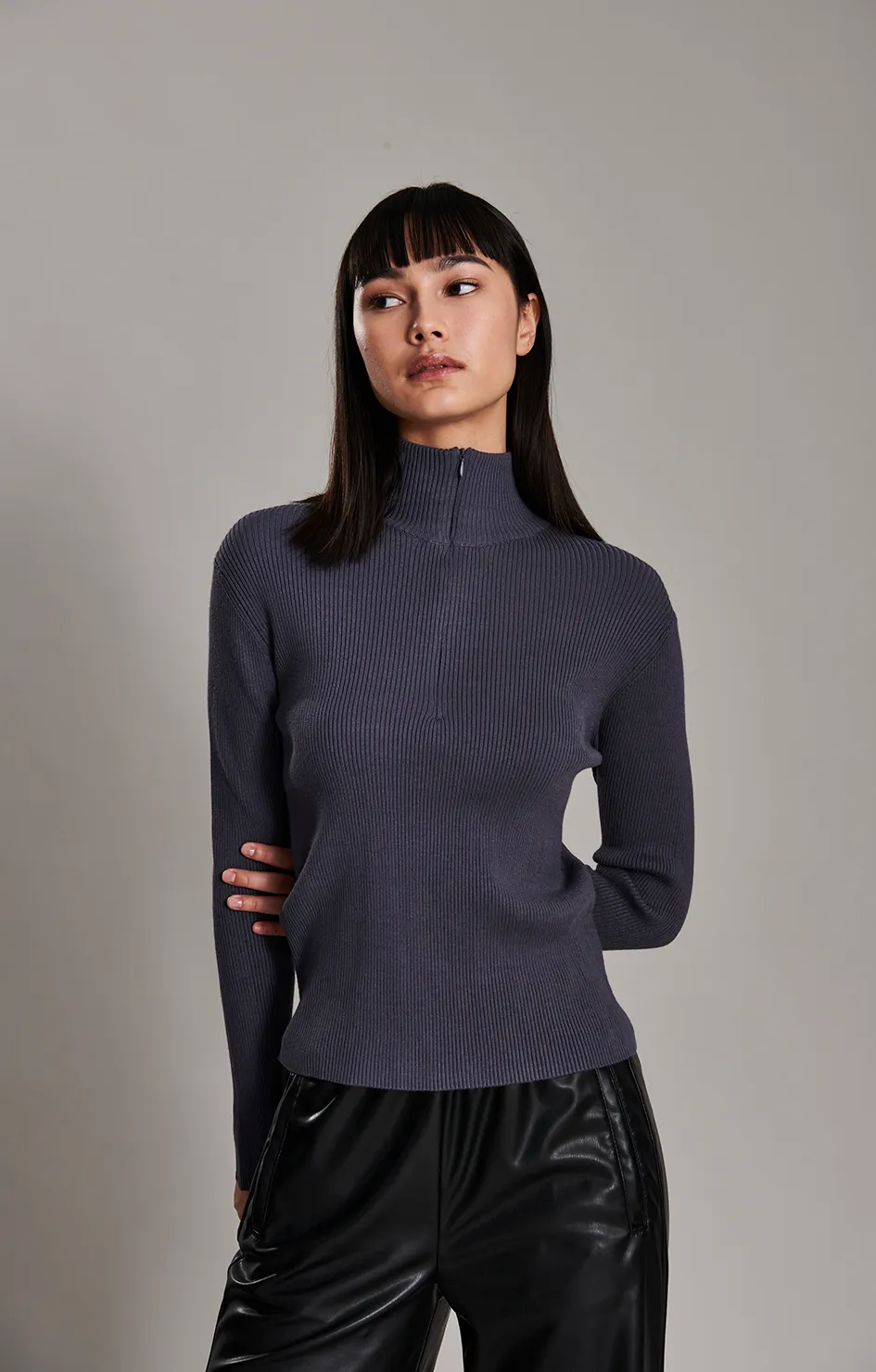 Jess Sweater - Oxford Blue