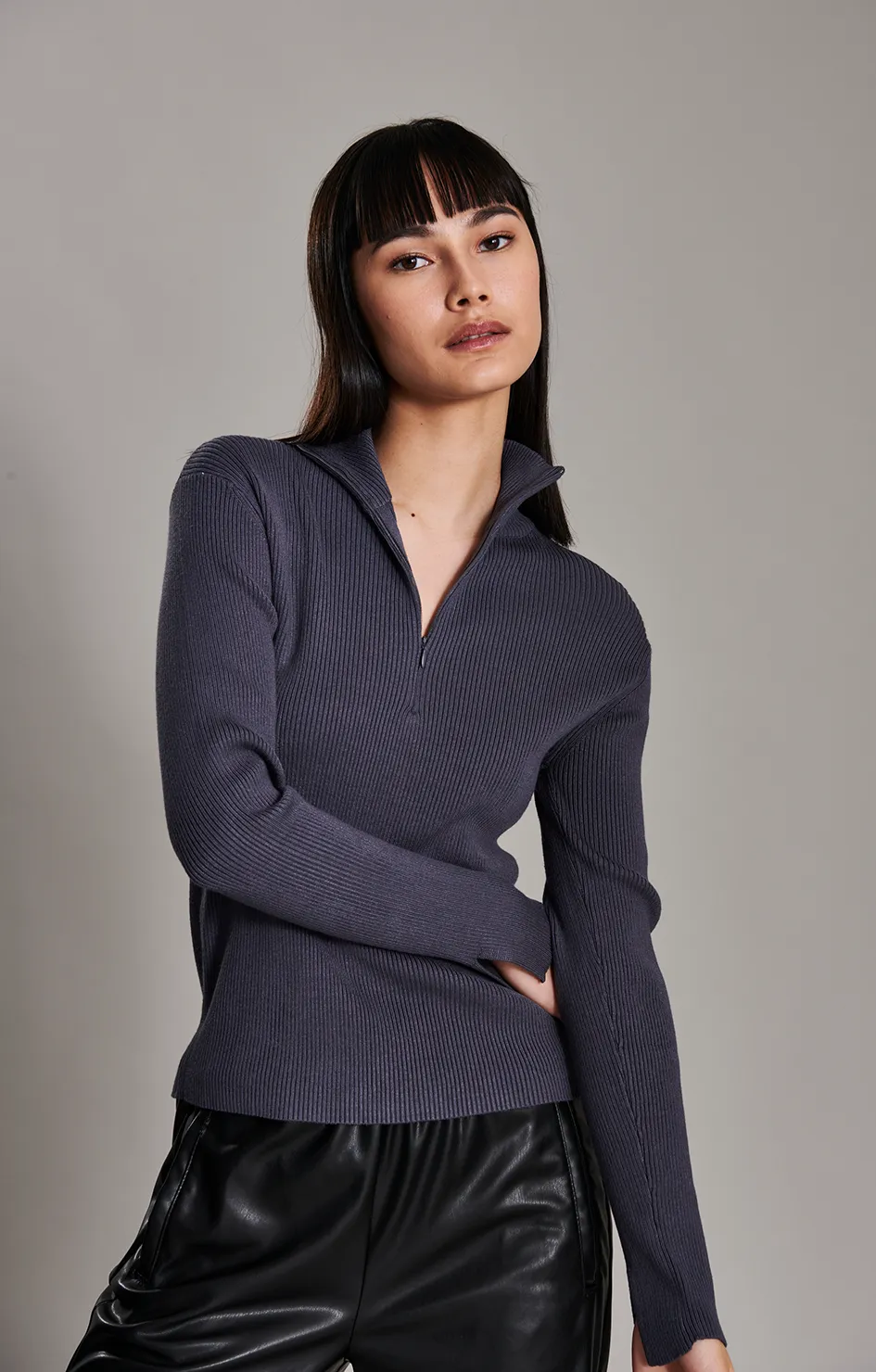 Jess Sweater - Oxford Blue