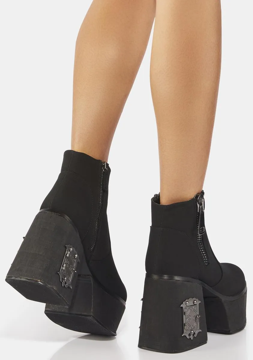 Mystic Voyage Platform Boots-