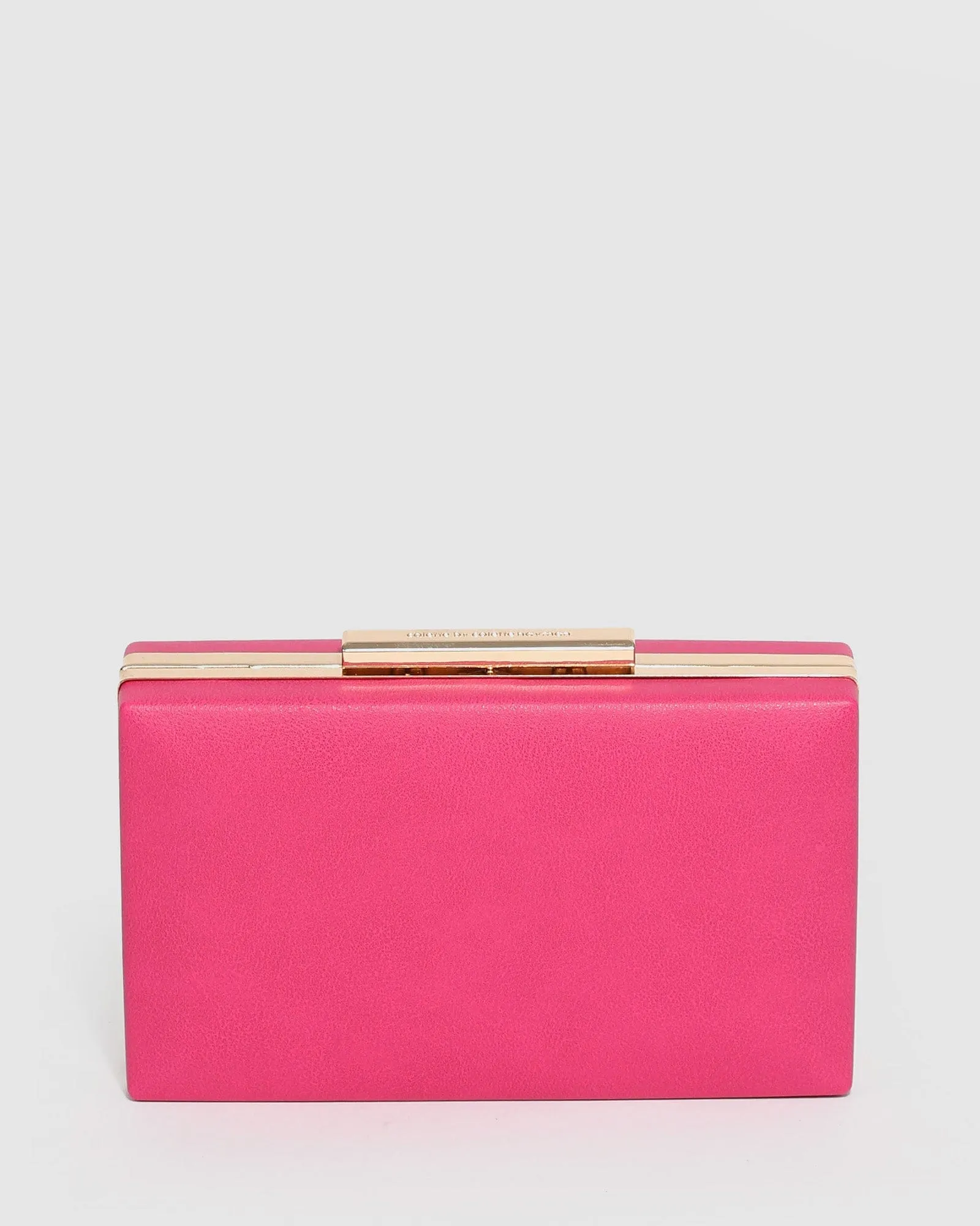 Pink Jaimi Clutch Bag