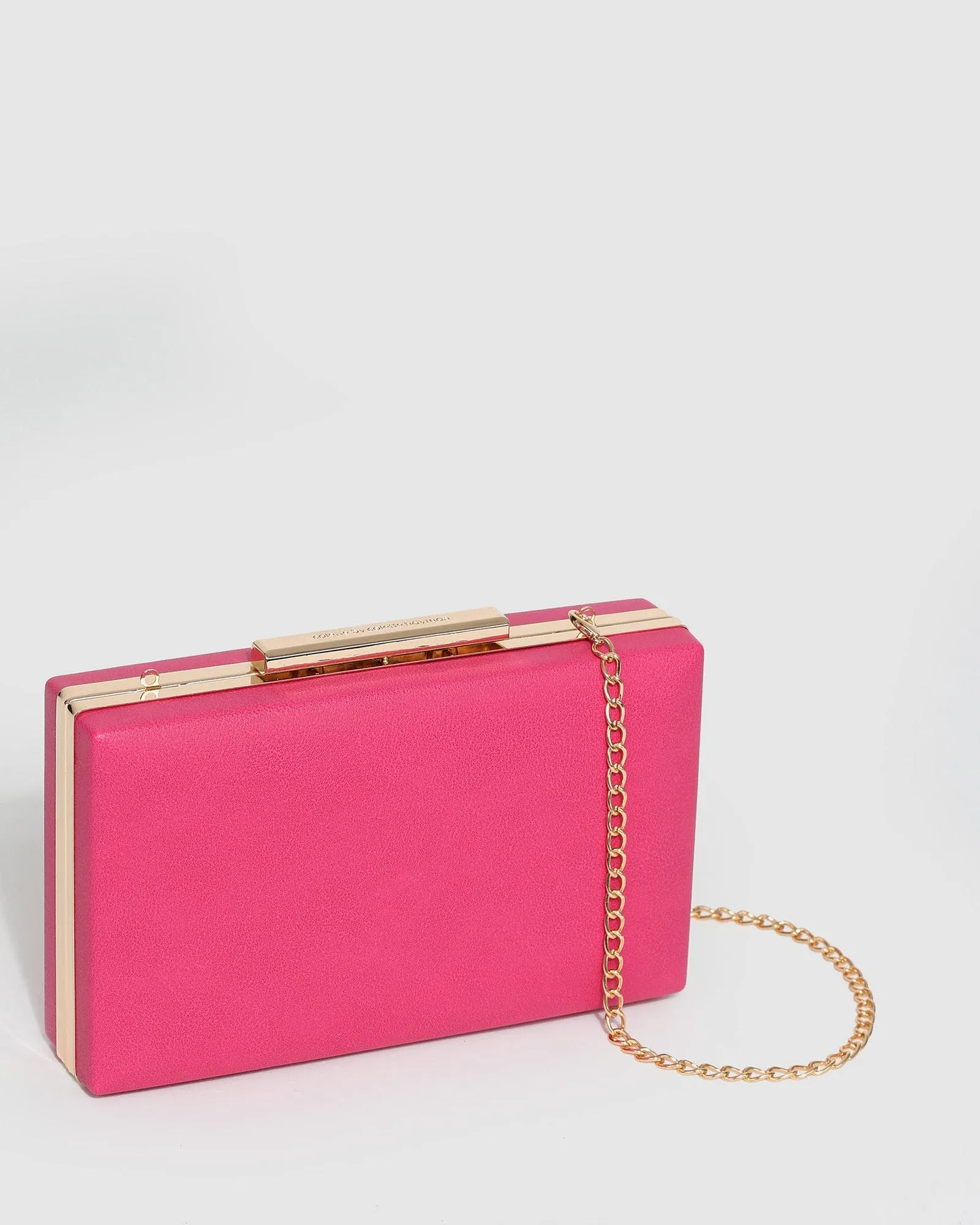 Pink Jaimi Clutch Bag