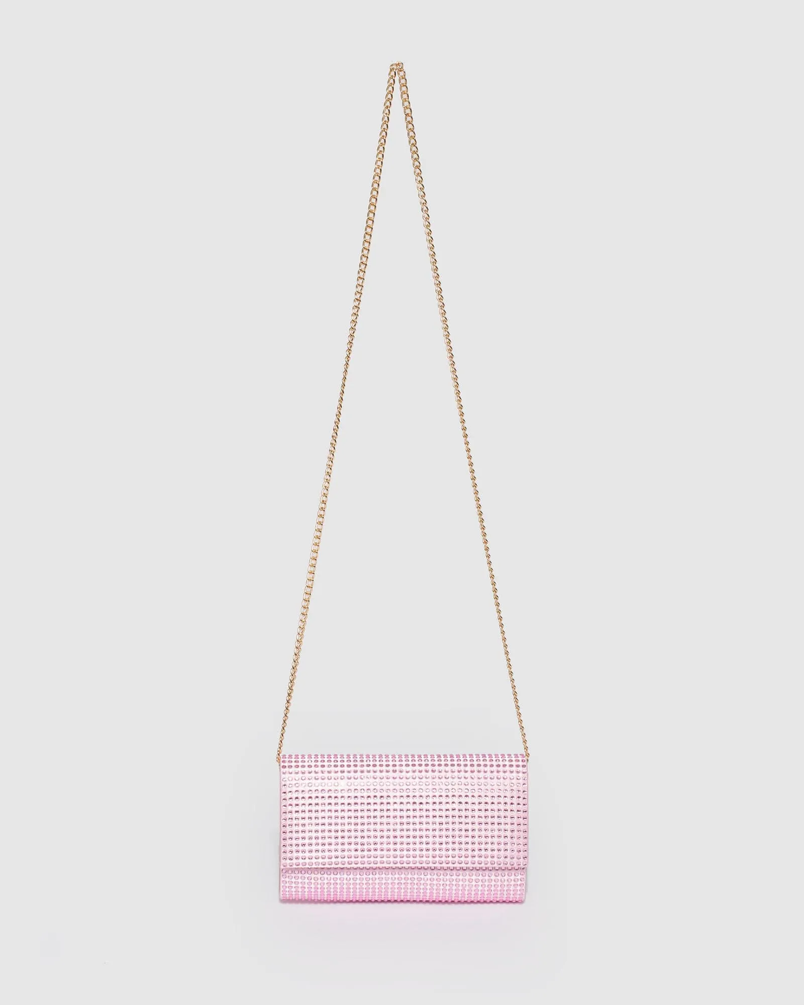 Pink Kira Clutch Bag
