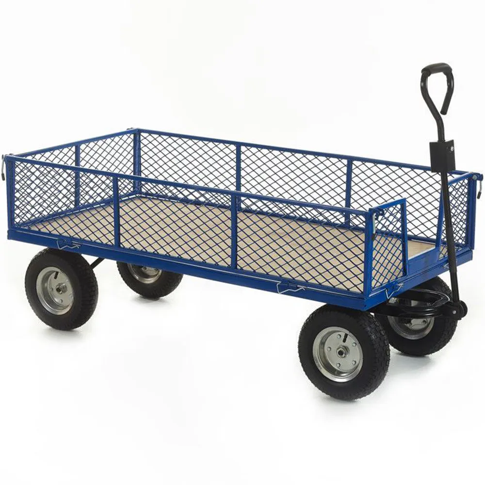 Puncture Proof Platform Truck Trolley  - 500kg Capacity