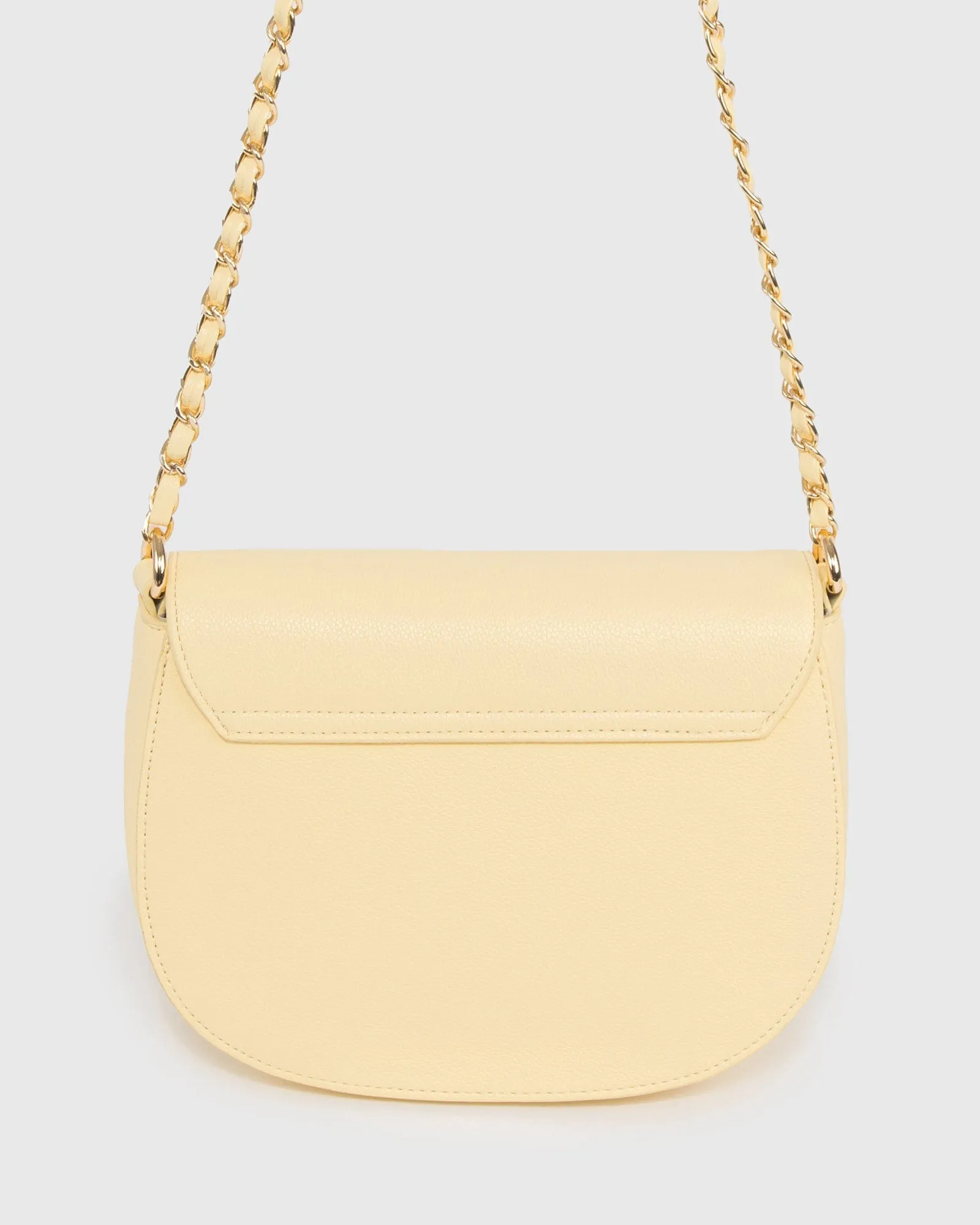 Yellow Sadie Saddle Bag