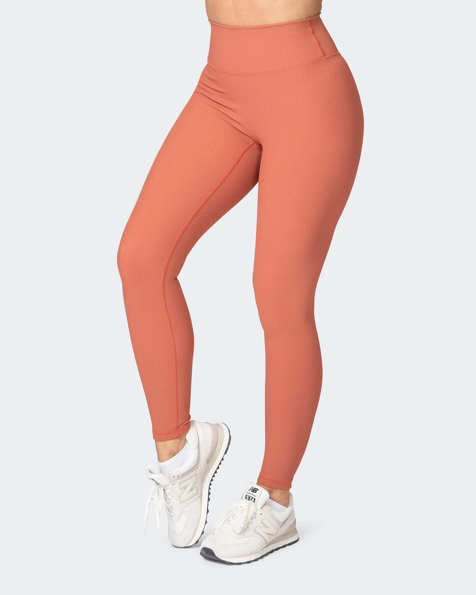 Zero Rise Rib Ankle Length Leggings